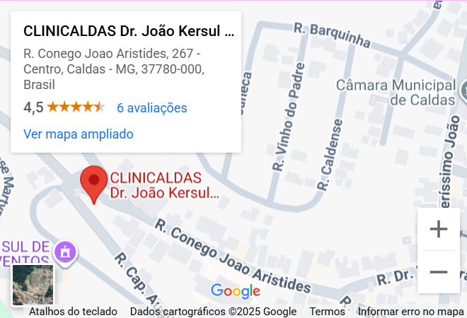 Clínicaldas, Rua Conego João Aristides 267, Centro - Caldas